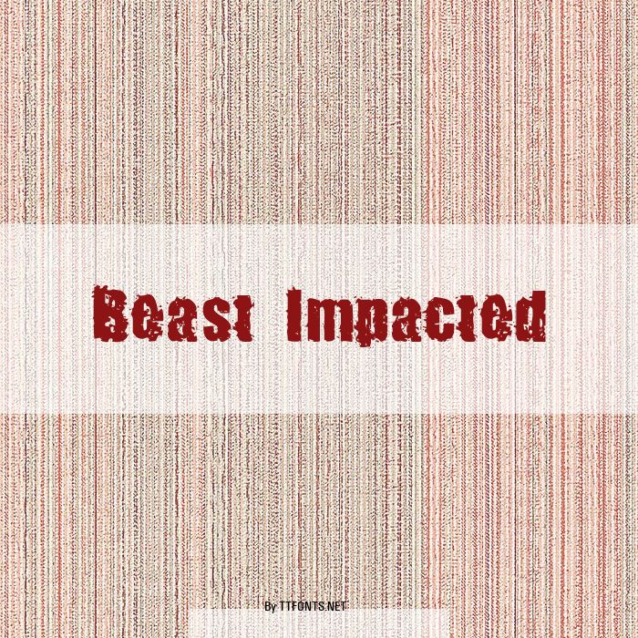 Beast Impacted example